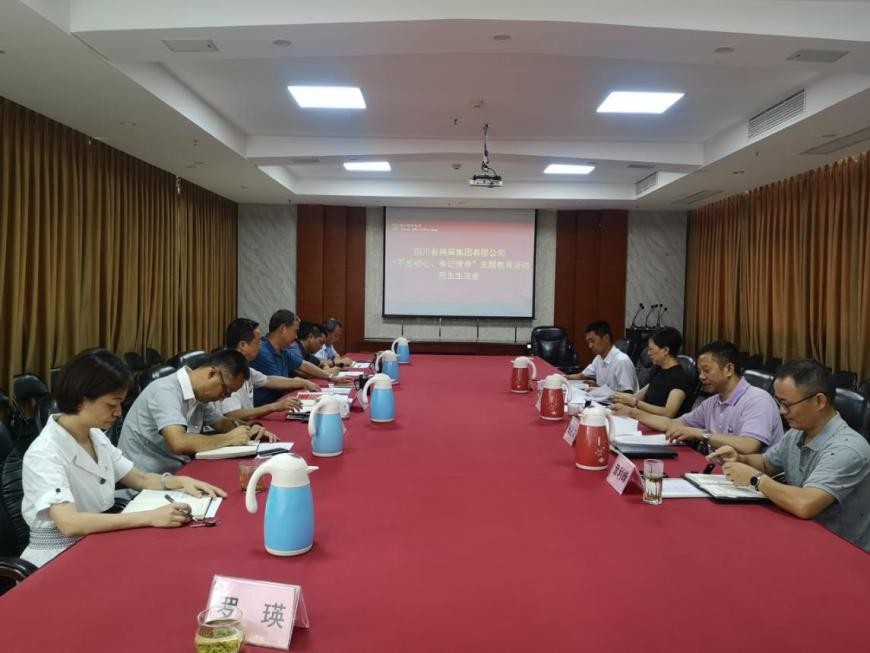 集團公司召開“不忘初心、牢記使命”主題教育活動民主生活會