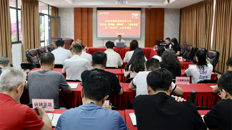 集團公司召開“去庫存、降風險、調結構”、 “減負降債”暨“雙過半”工作專題會